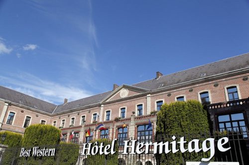 The three-star Best Western Hermitage. Montreuil sur Mer, Northern France