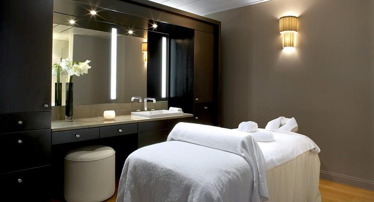 The spa at the Trianon Palace, Versailles, France