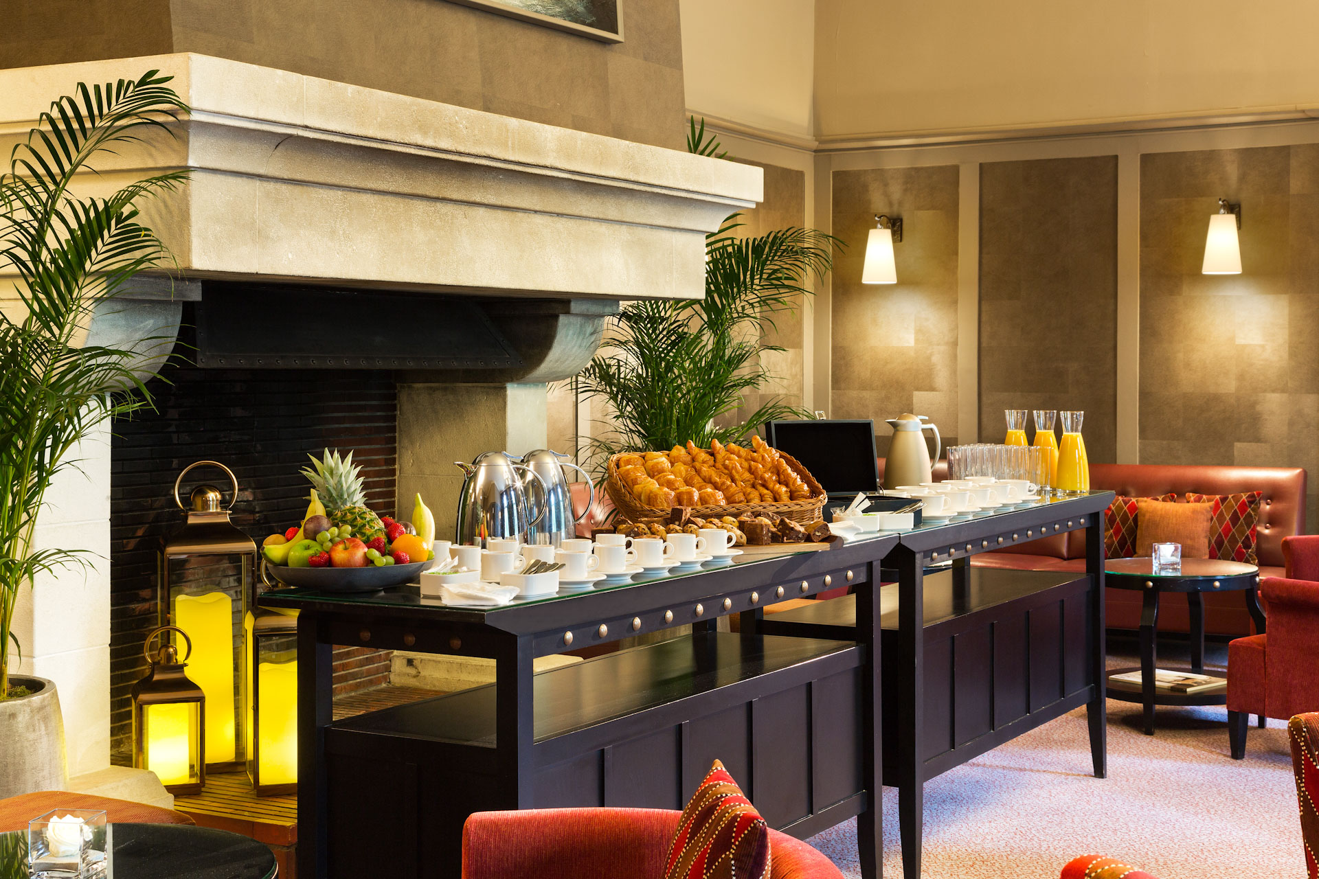 Breakfast at Hotel Barriere Le Westminster, Le Touquet, Northern France. Golf Planet Holidays