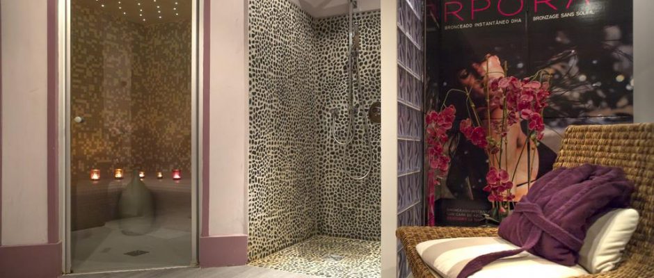 The spa at The Best Western Hermitage, Montreuil sur Mer, Northern France.