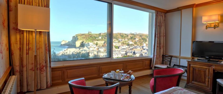 Room with a view at The Dormy House, Etretat, Normandy, France