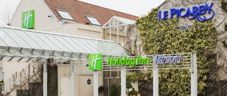 Welcome to the Holiday Inn, Le Touquet, Northern France