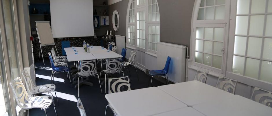 Meeting space at Hotel du Centre, Wimereux, Northern France