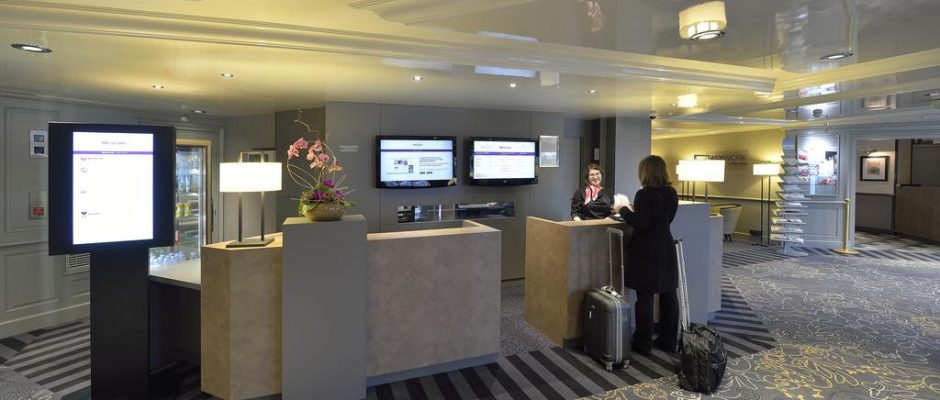 Reception at Mercure Champ de Mars, Rouen, Normandy, France