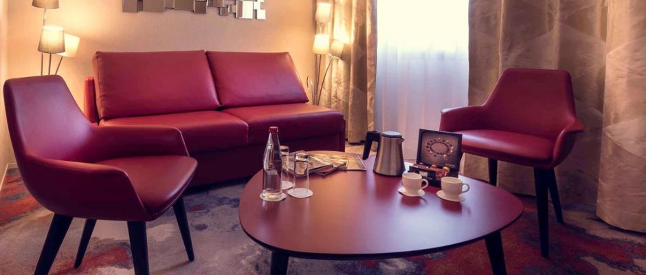 Relax over coffee at Mercure Champ de Mars, Rouen, Normandy, France