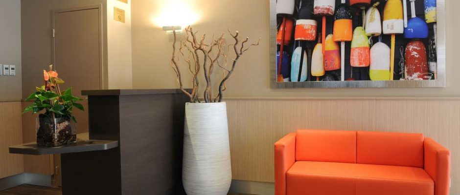 Reception at the Red Fox Hotel, Le Touquet, Northern France