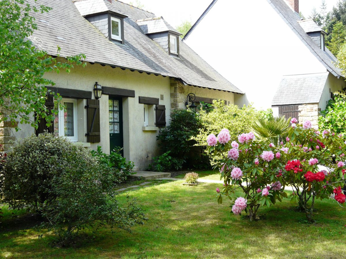 The self-catering cottages at Domaine de la Bretesche, Brittany, France