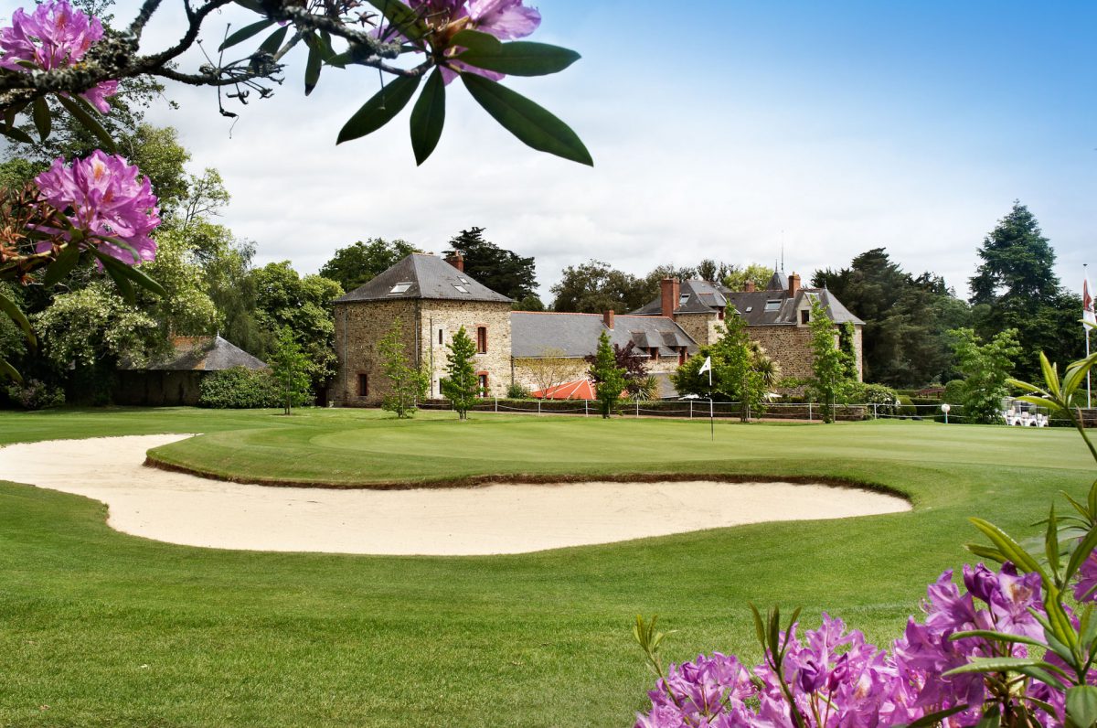 The golf course is on site at La Bretesche, Brittany