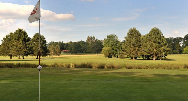 Over to the next hole at La Commanderie Golf Club, near Macon, France