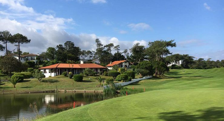 Down to the water at Chiberta Golf Club, Biarritz, France