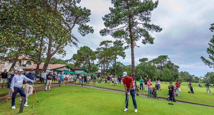 Competition time at Hossegor Golf Club, near Biarritz, France