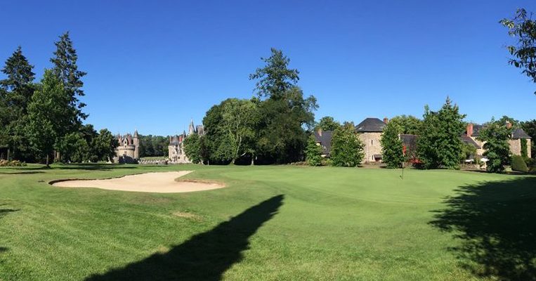 Parkland course at La Bretesche Golf Club, Brittany, France