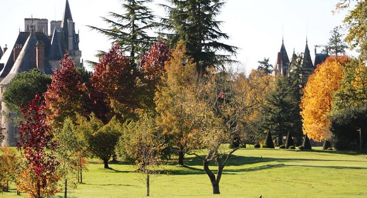 Colours galore on the course at La Bretesche Golf Club, Brittany, France