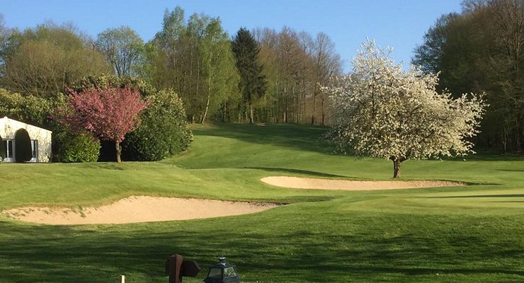 Beautiful setting for Vaugouard Golf Club, south of Paris, France