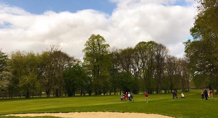 Match time at Le Sart golf club, Lille, Northern France