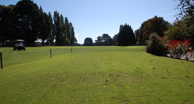 Ready to play at Cornouaille Golf Club, Brittany, France