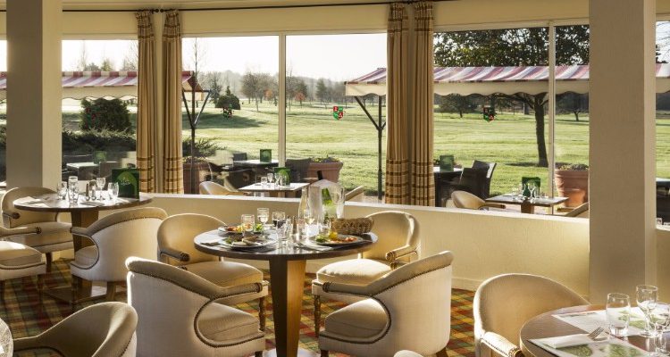 Clubhouse at Saint Julien Golf Club, Normandy, France