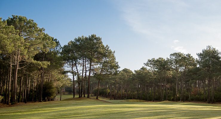 Attractive layout at Lacanau Golf Club, near Bordeaux, France