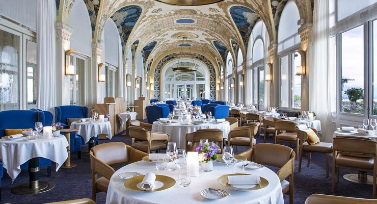 Fine dining at Royal Resort Evian, France