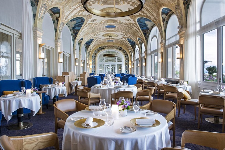 Fine dining at Royal Resort Evian, France