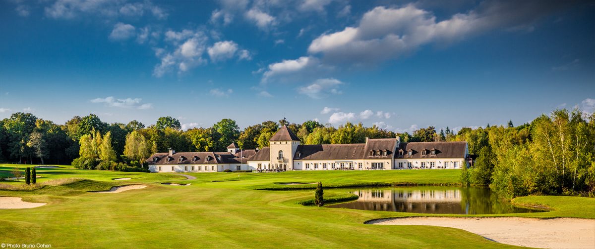 The clubhouse at Apremont Golf Club, Chantilly, France