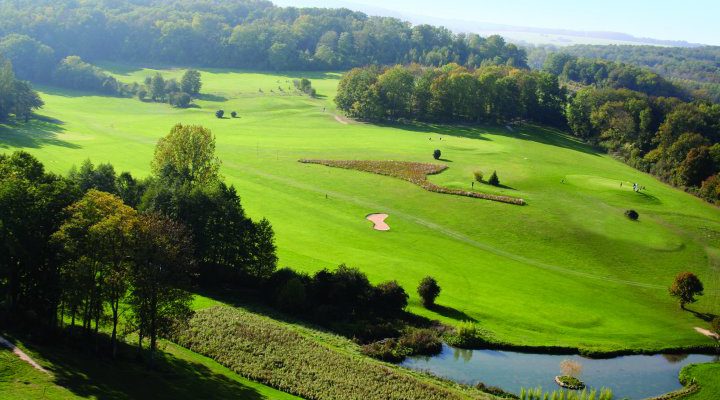 Deep in the forest at Champagne Golf Club in France