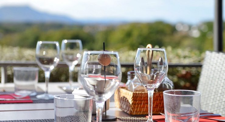 Enjoy lunch at Makila Golf Club, Biarritz, France
