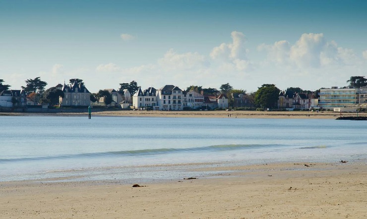 The beach at La Baule, Brittany, France