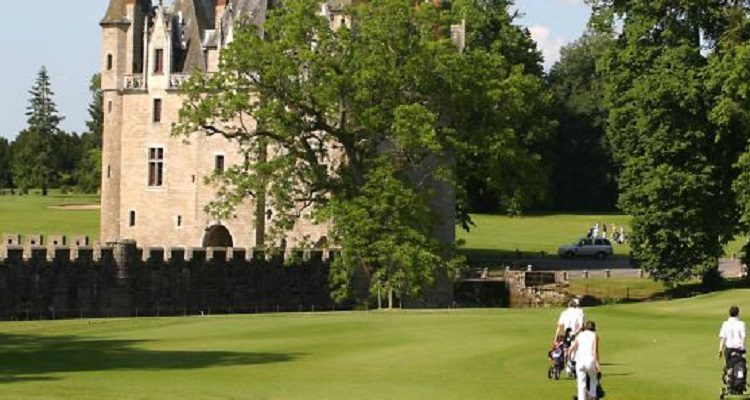 Impressive surroundings at La Bretesche Golf Club, Brittany, France