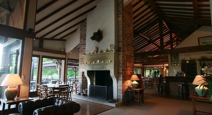The stunning clubhouse at De La Bresse Golf Club, Bourg-en-Bresse, France