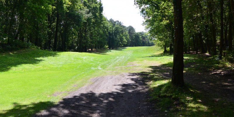 A par five at Biscarrosse Golf Club, near Bordeaux, south west France