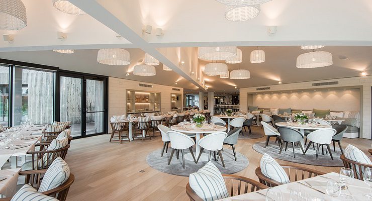 The restaurant at Le Touquet Golf Resort, France