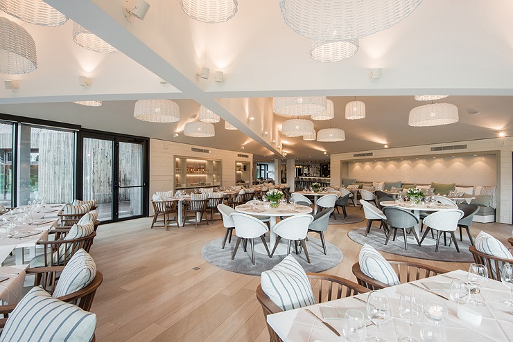 The restaurant at Le Touquet Golf Resort, France
