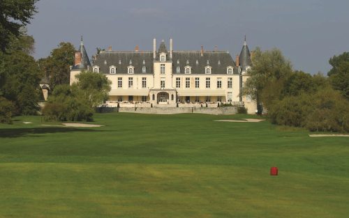 On the tee at Chateau d'Augerville, France
