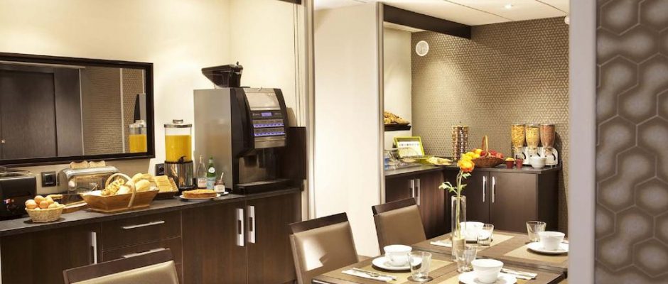 Enjoy a good breakfast at the Escale Oceania Hotel, Biarritz, south west France