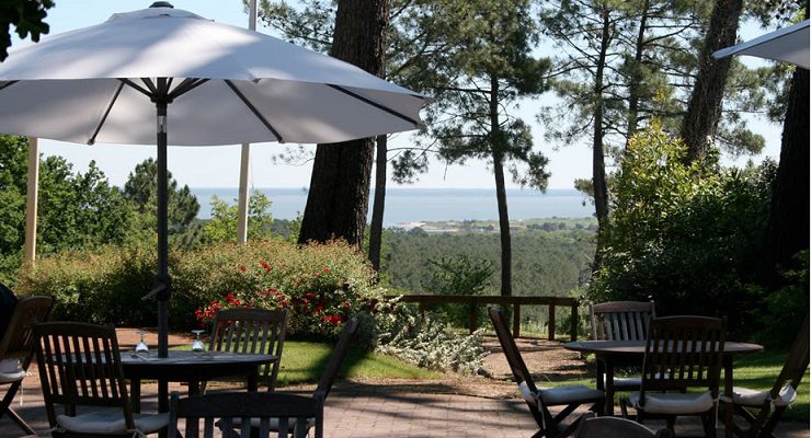 Tremendous views at Archachon Golf Club, Bordeaux, south-west France