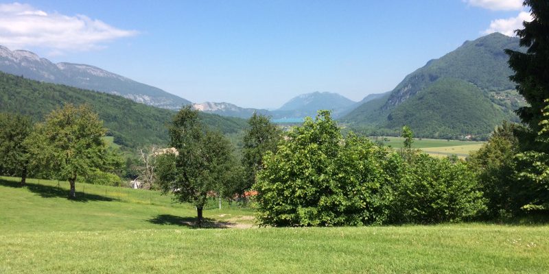 Enjoy the scenery at Giez d'Annecy, Rhone Alps, France