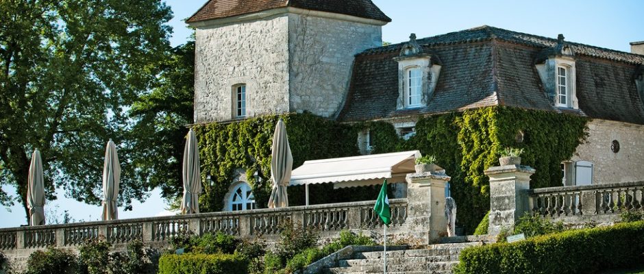 On the course at Chateau des Vigiers Golf Resort, Dordogne, France
