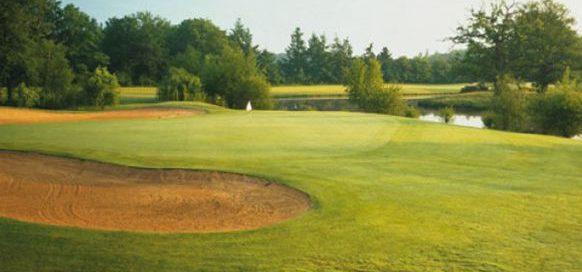 Play in the chateau grounds at Sept Tours Golf Club, Loire, France