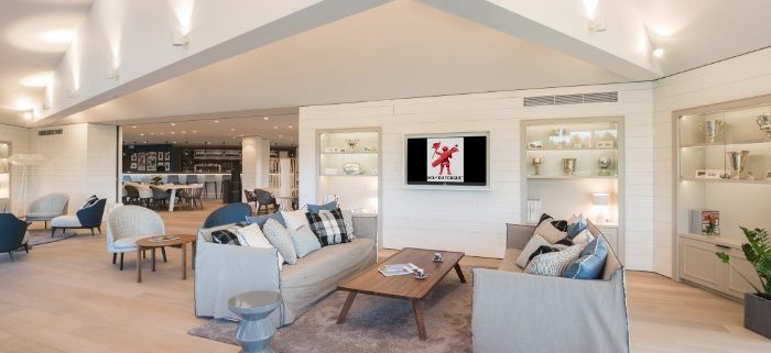 Relax in the clubhouse at Le Touquet Golf Resort, France