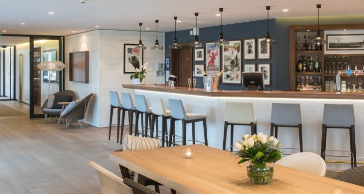 The new bar in Le Touquet Golf Resort, France