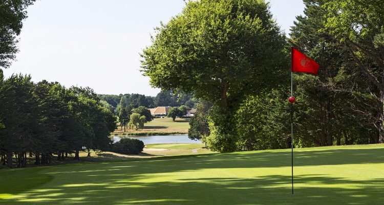 Great views at La Baule Golf Club, Brittany, France
