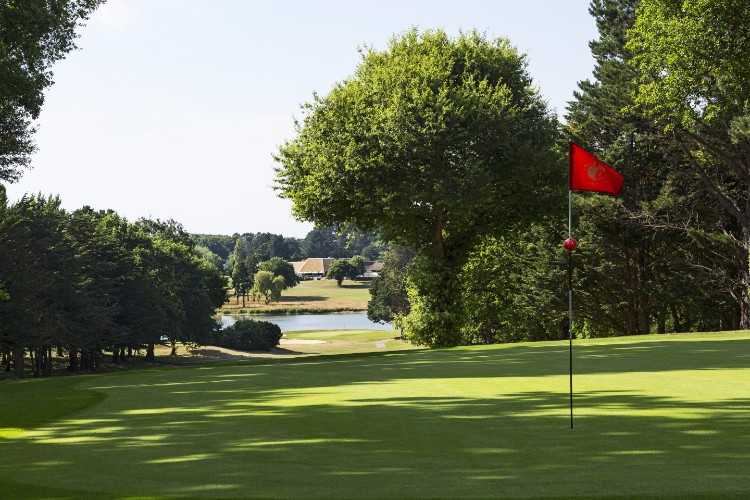 Great views at La Baule Golf Club, Brittany, France