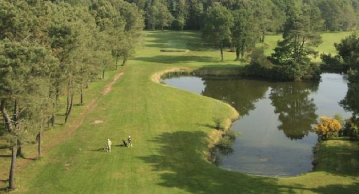 Watch out for the water at Saint Laurent Golf course, Brittany, France