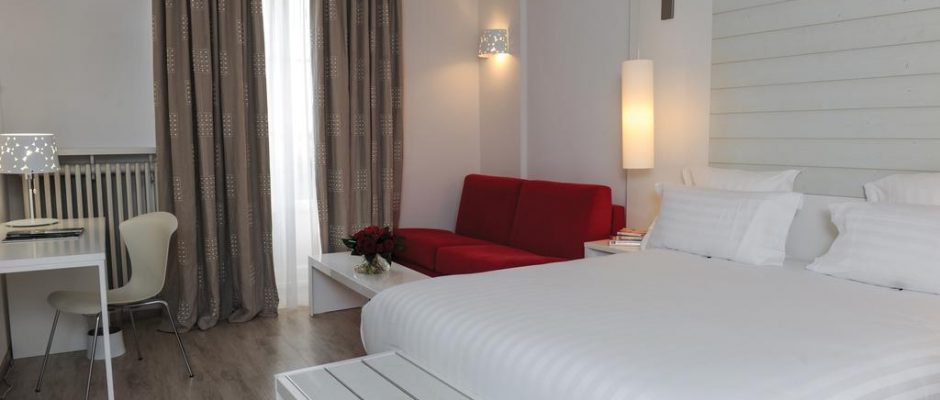 A family bedroom at Grand Hotel, Strasbourg, France