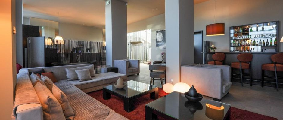 The bar at Grand Hotel, Strasbourg, France