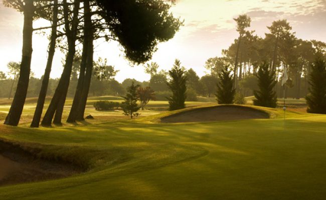 Testing layout at Gujan-Mestras Golf Club, close to Bordeaux in south-west France