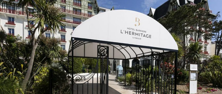 Welcome to Hotel Barriere lâ€™Hermitage, La Baule, Brittany, France