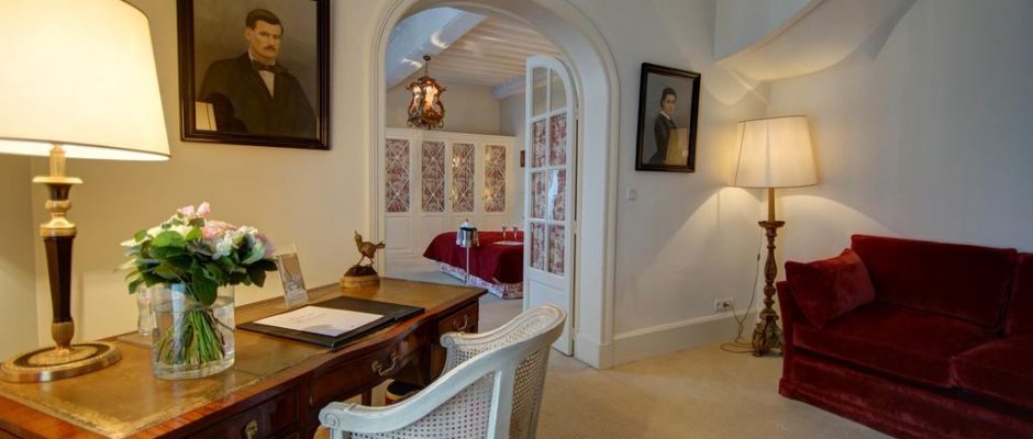 A suite at the Hotel de la Poste, Beaune, Burgundy, France