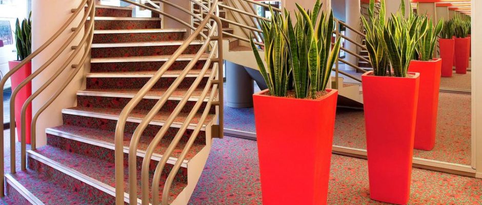 The stairwell at Hotel Ibis Epernay Centre ville, Champagne, France